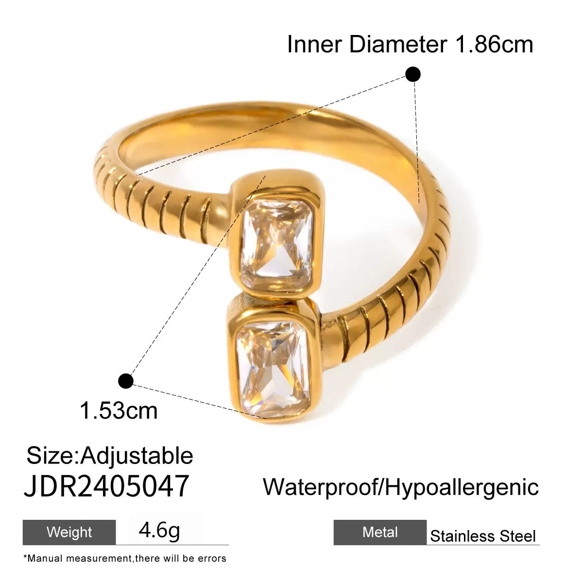 Somnus double star rings