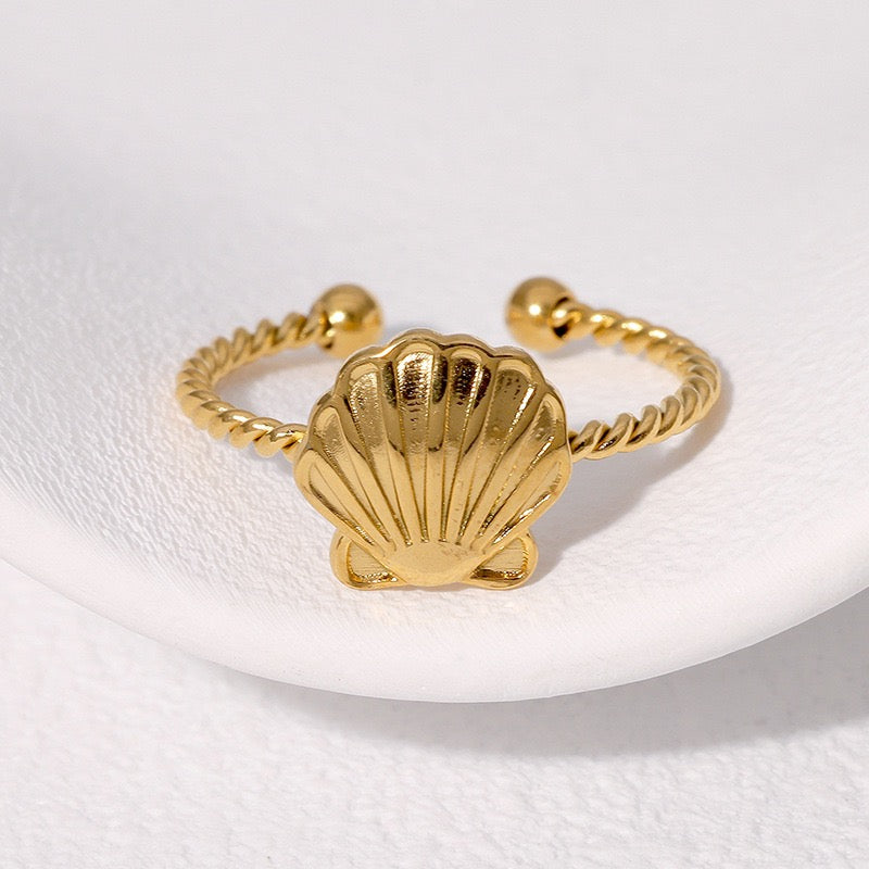Mini shell rings