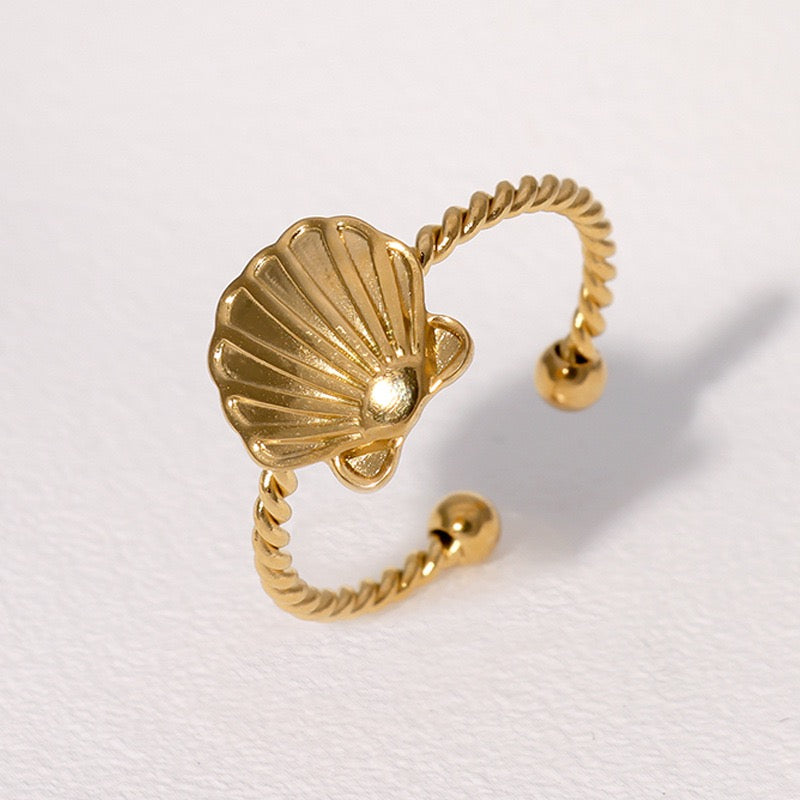 Mini shell rings