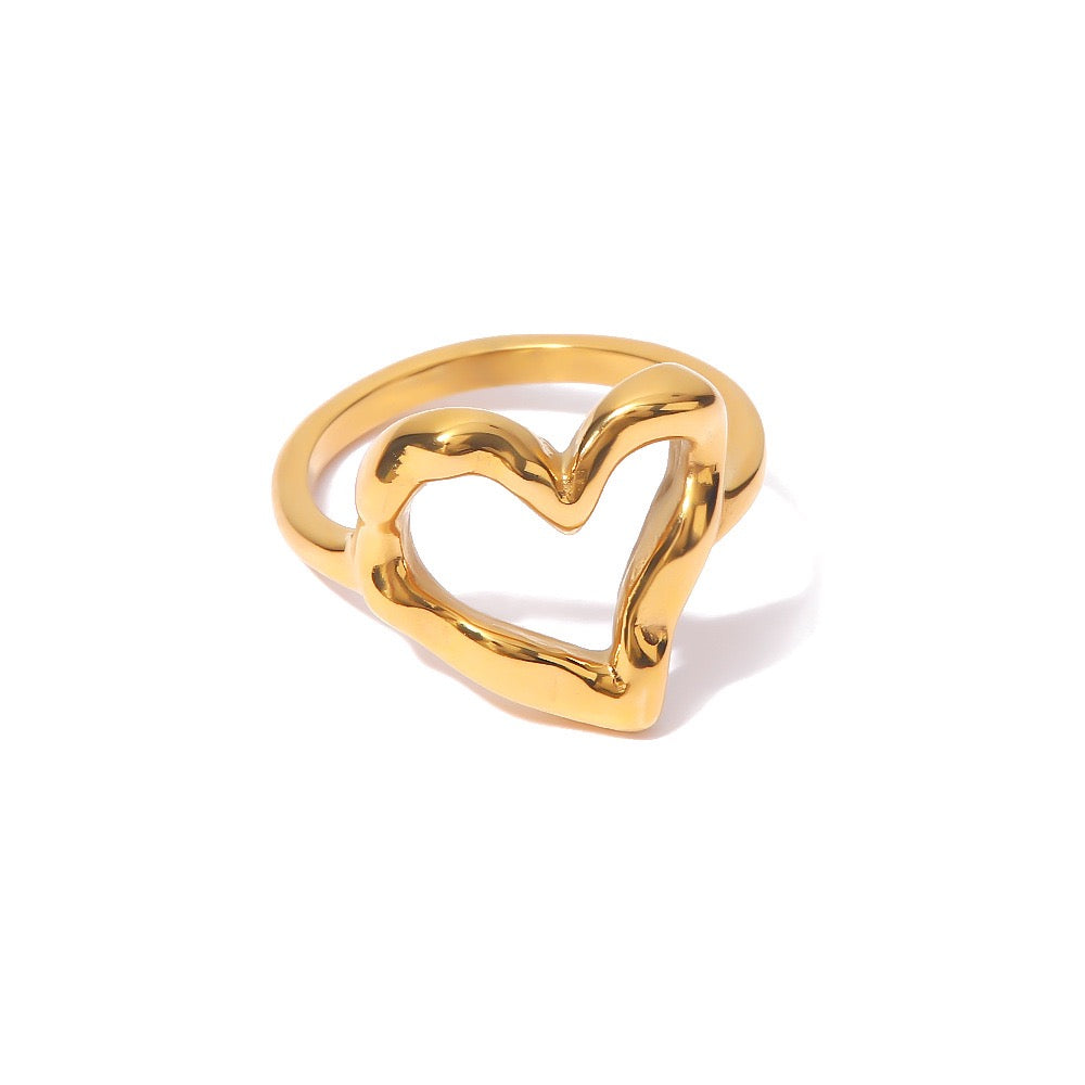 Cute heart rings