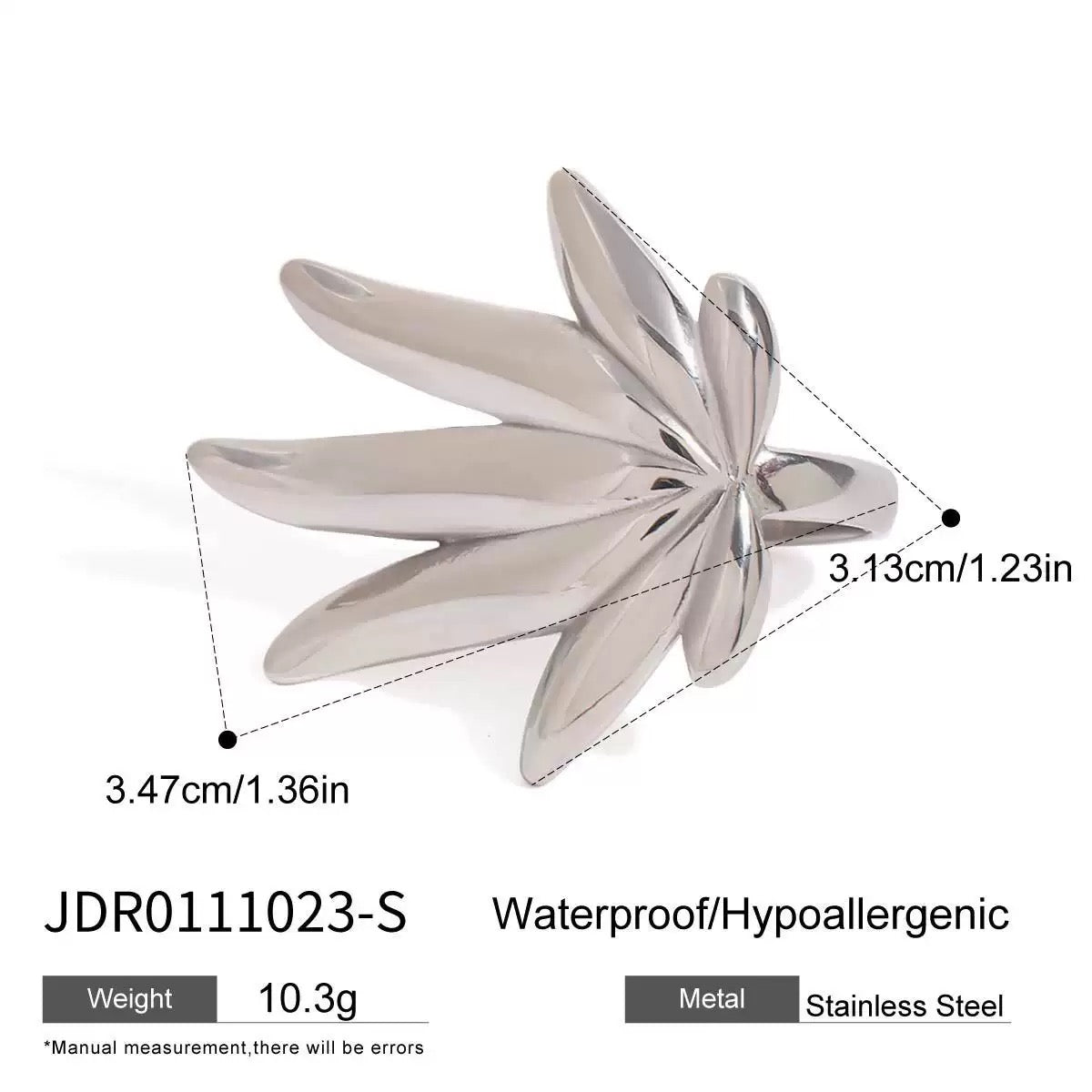 Monala maple leaf rings