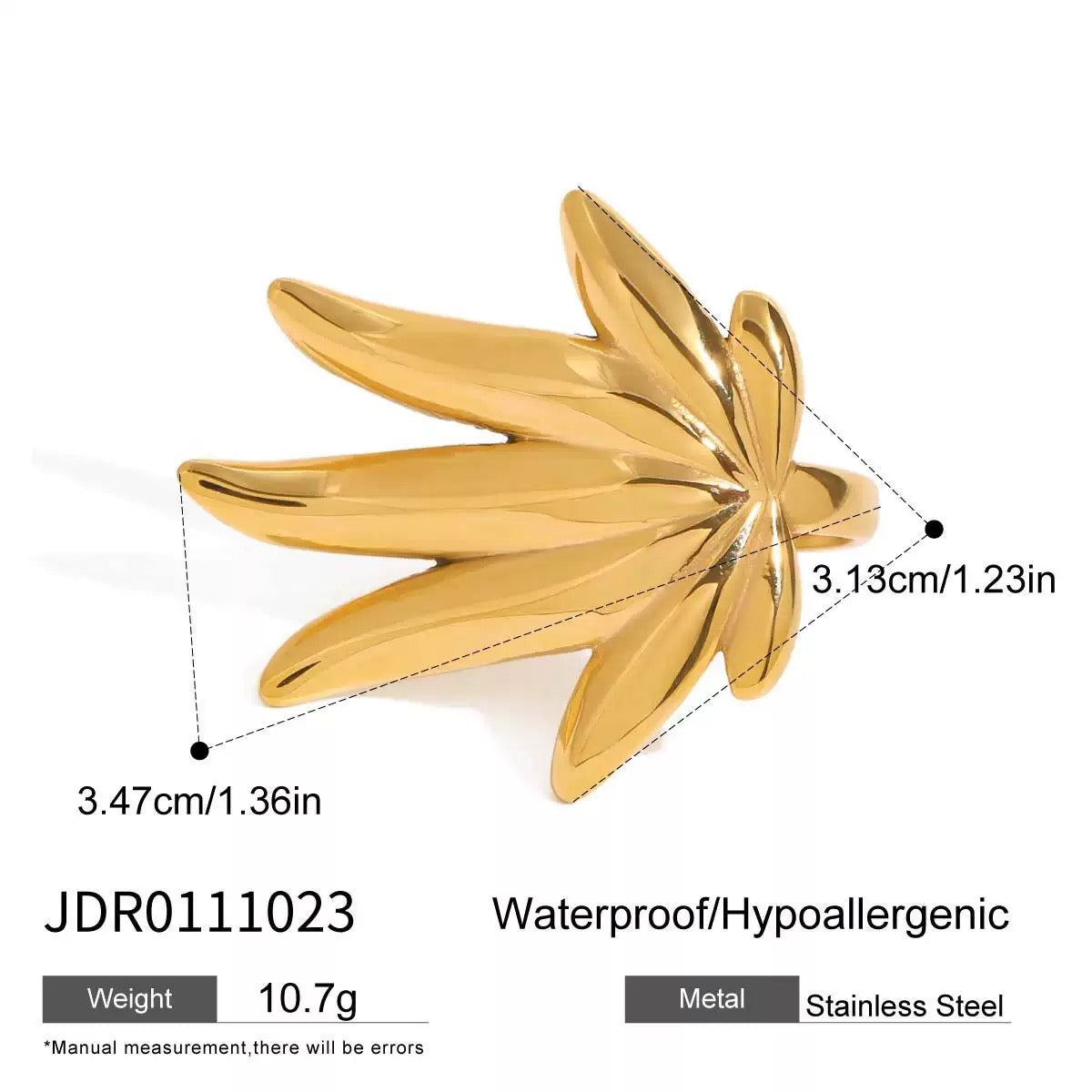 Monala maple leaf rings