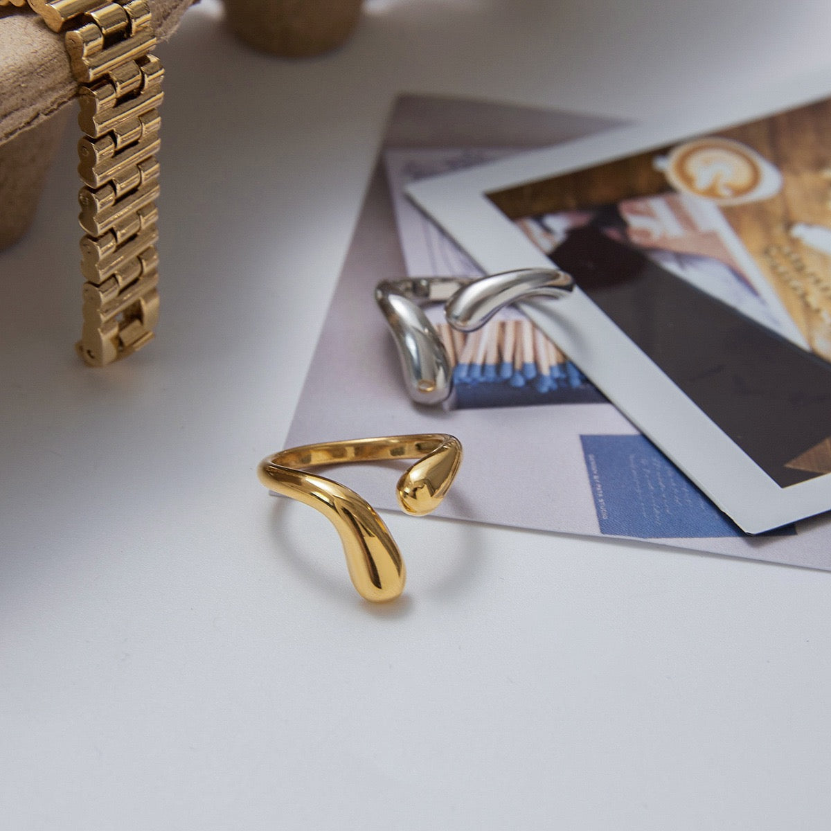 Water drop rings