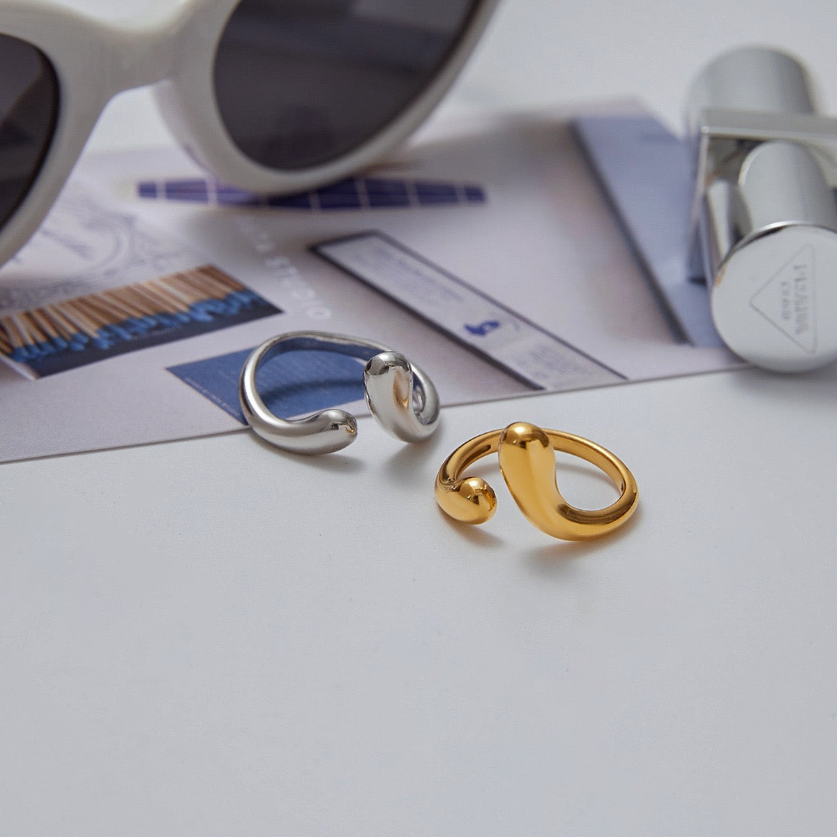 Water drop rings
