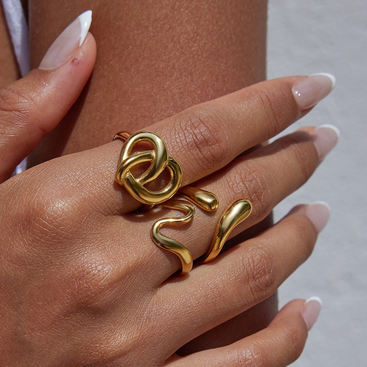 Water drop rings