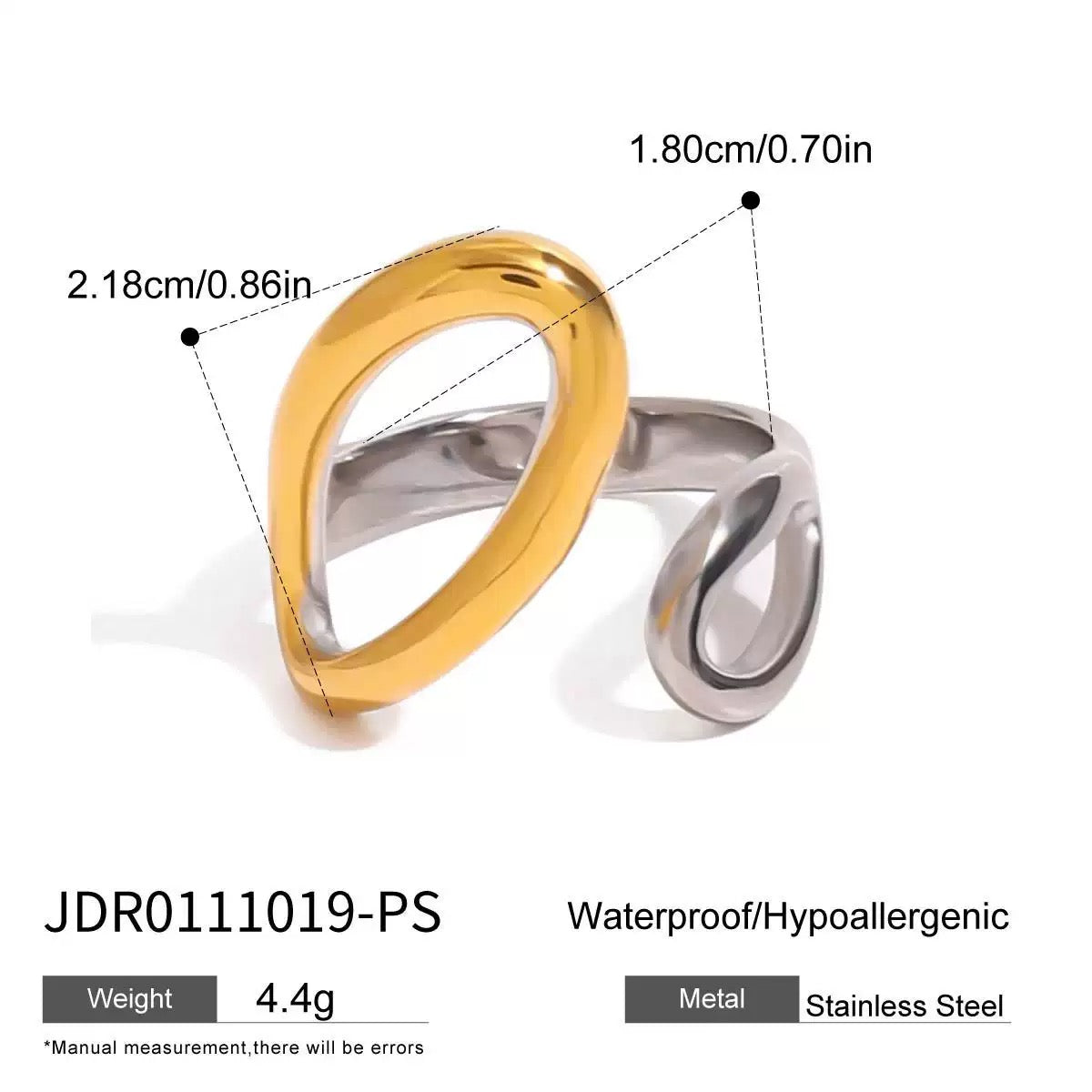 Ives oval ring
