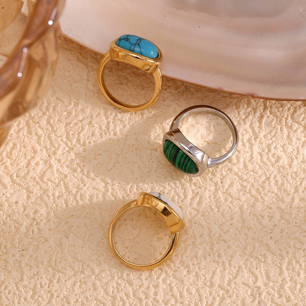 Ascot stone rings