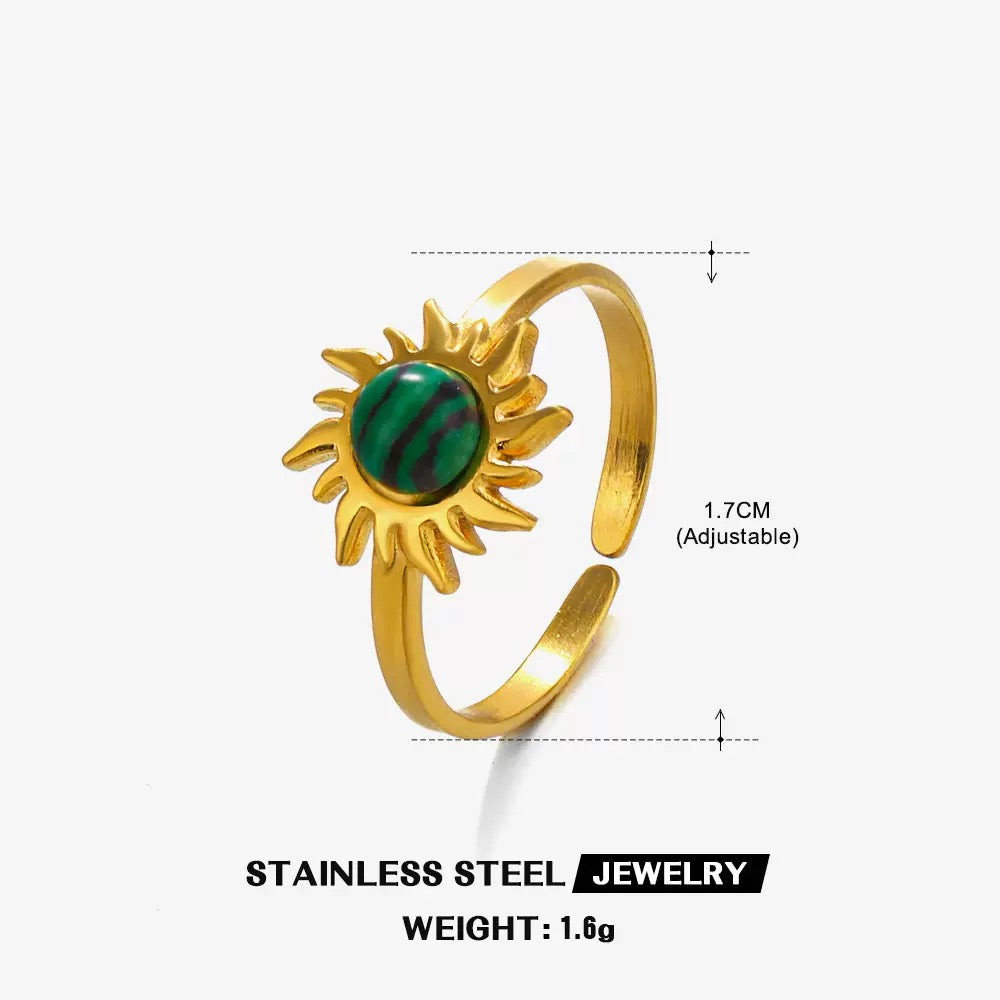 Stone sun rings