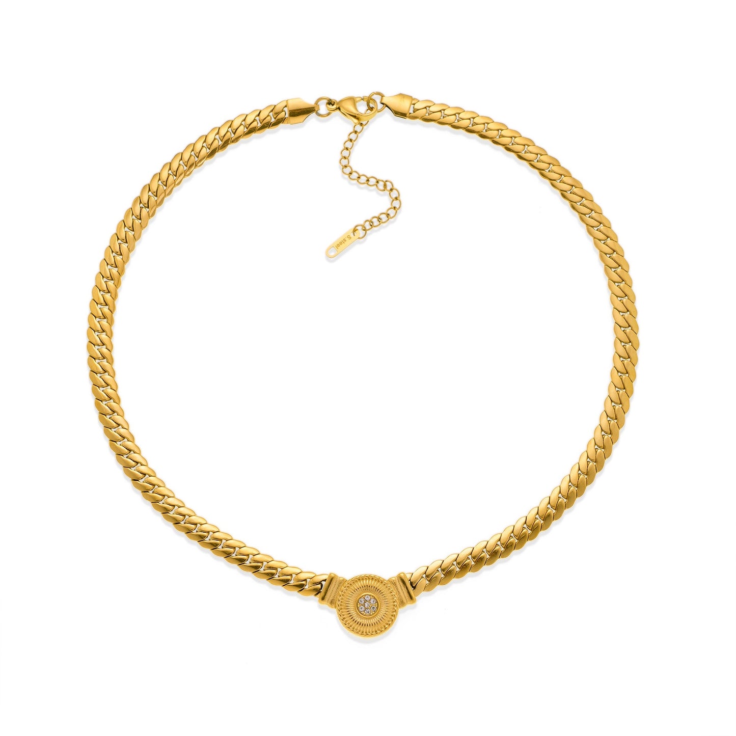 Cuban statement necklace