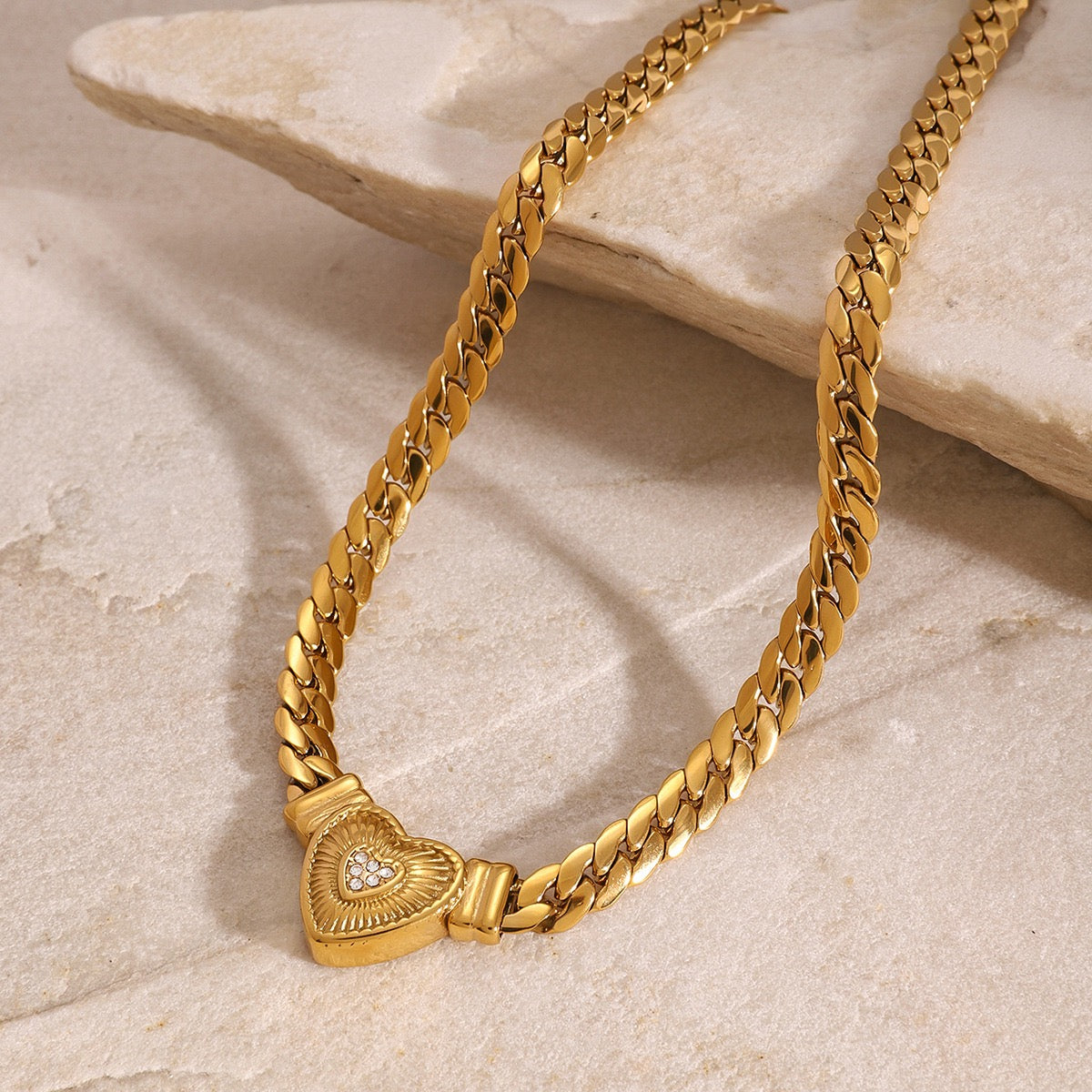 Cuban statement necklace
