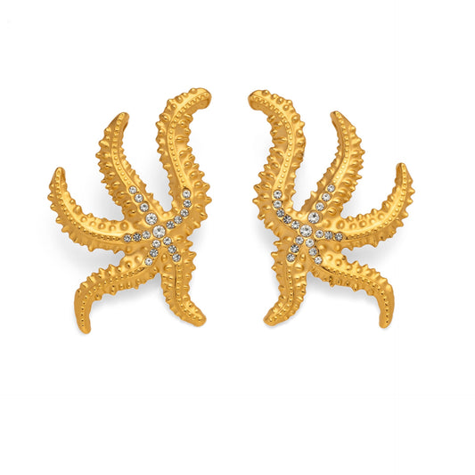 Yilan coral earrings