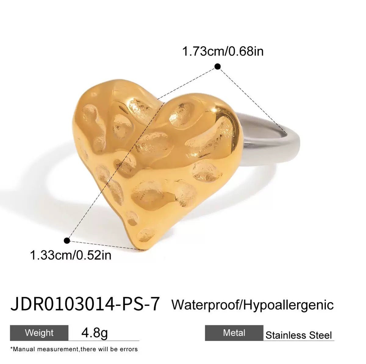 Mix heart rings