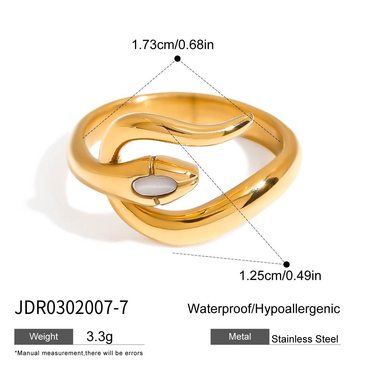 Lucky snake ring