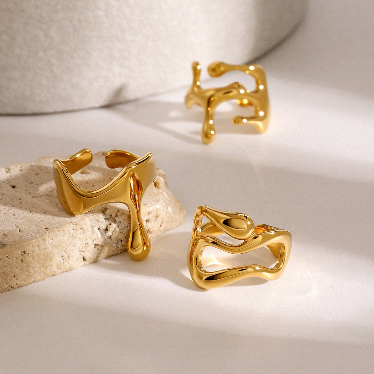 Cora Mask rings