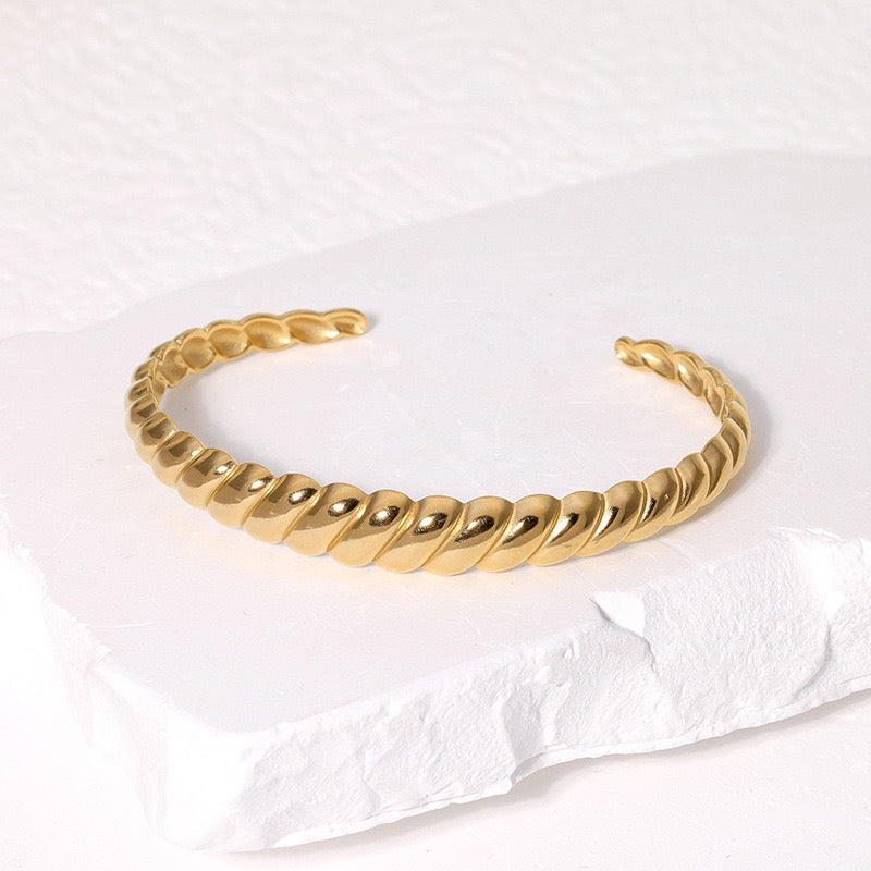 Braid open bangles