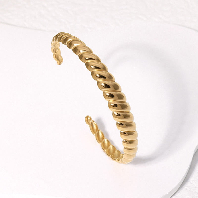 Braid open bangles