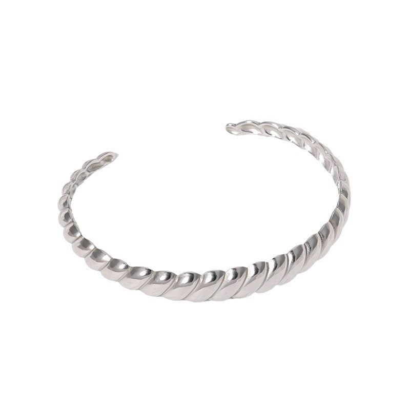 Braid open bangles