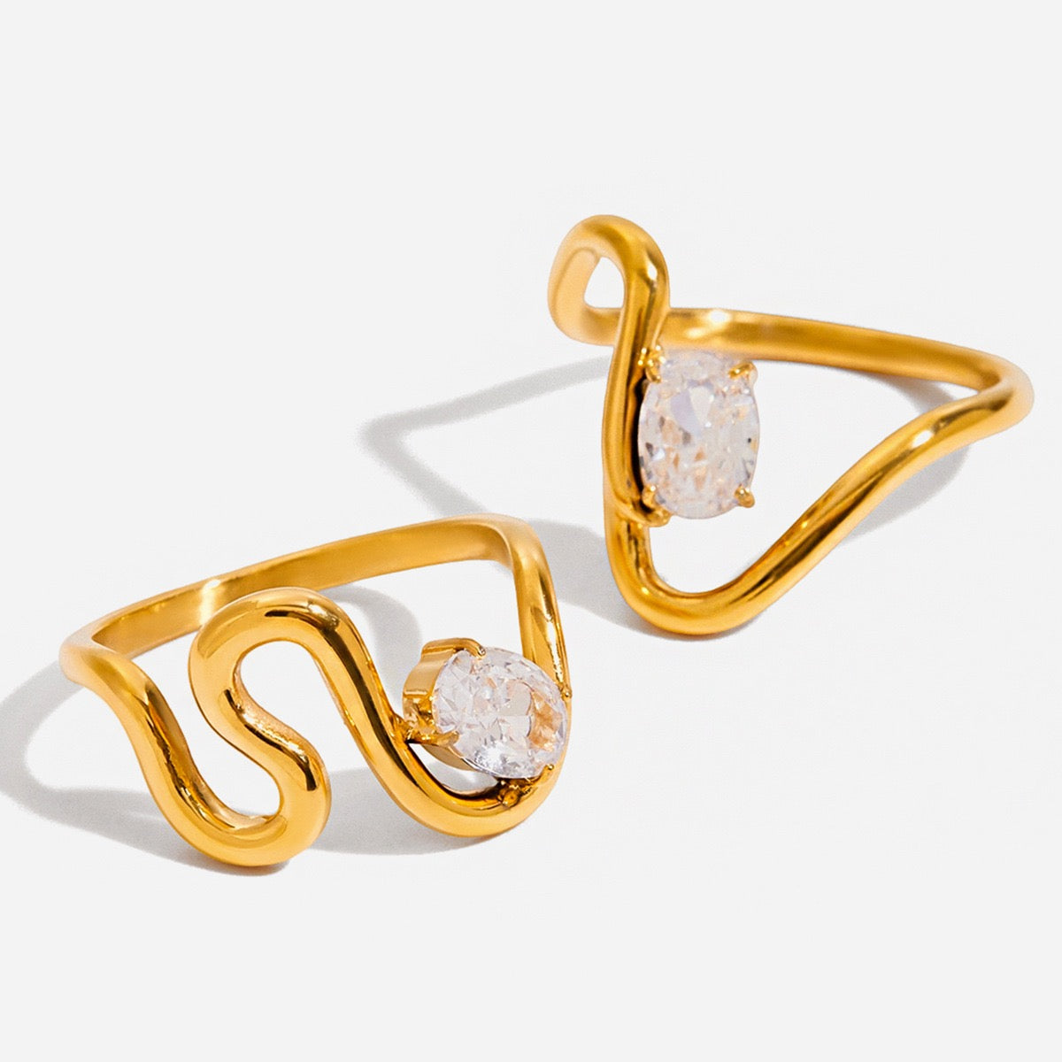 Wave rock rings