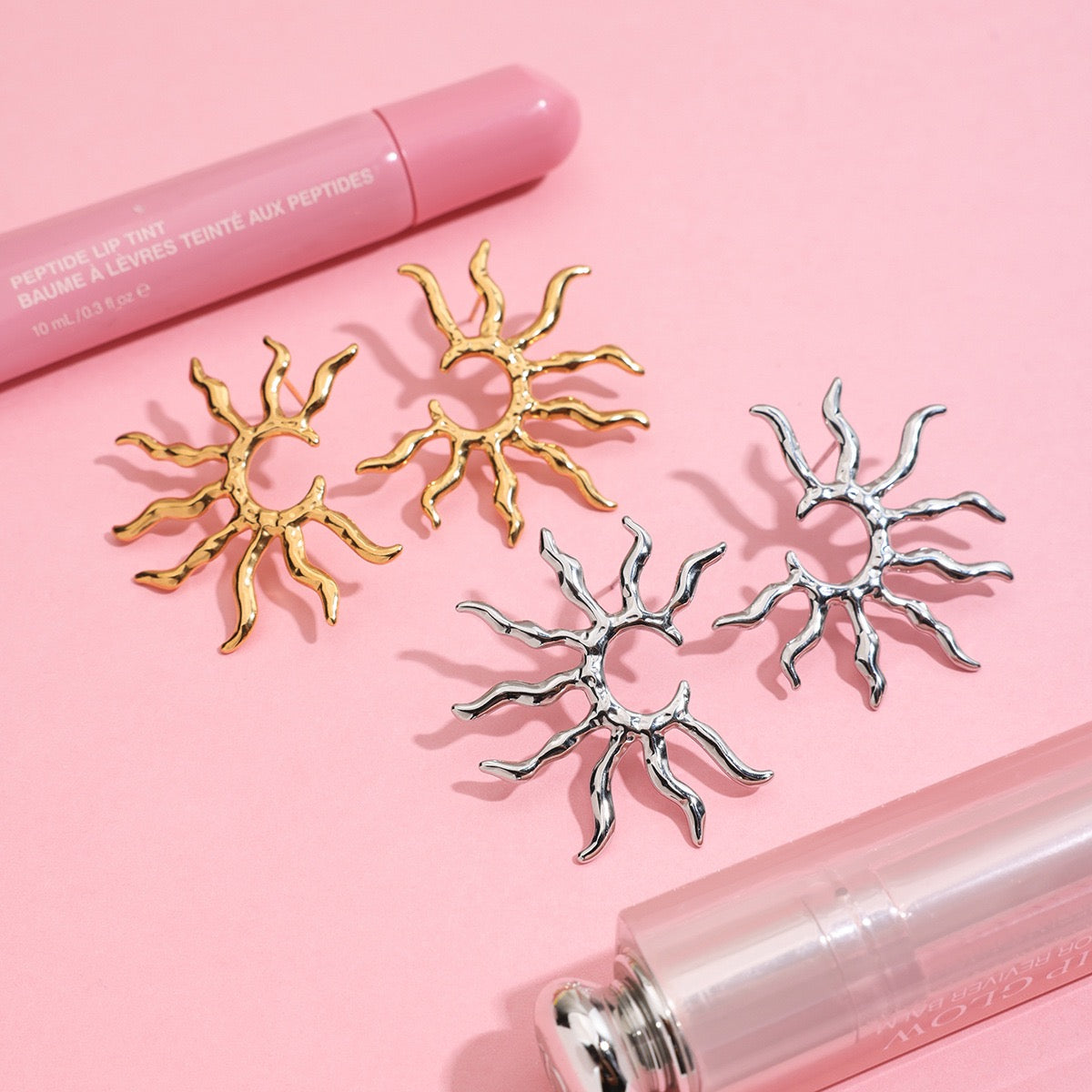 Lucy sun earrings