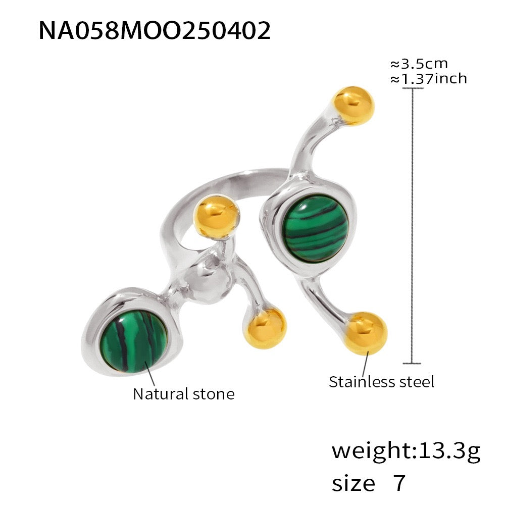Branch beady rings