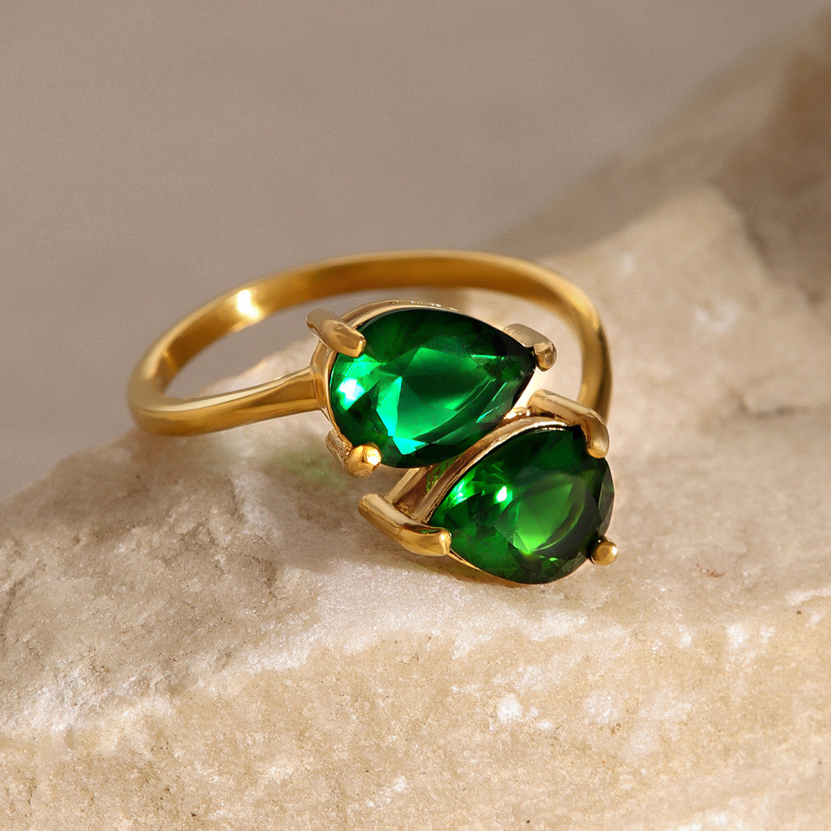 October Double star rings