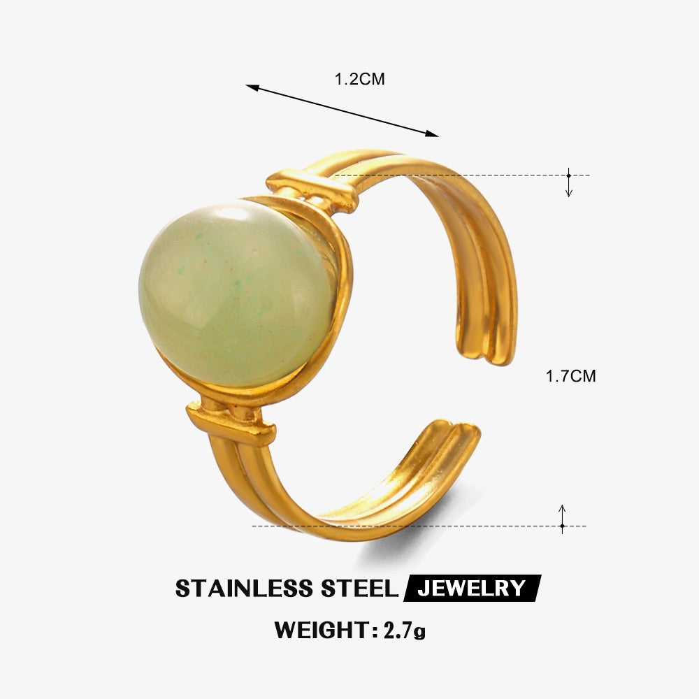 Stone crown rings