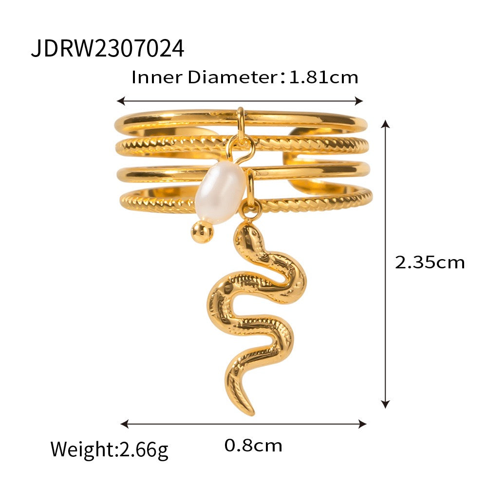 Dangling pendant rings