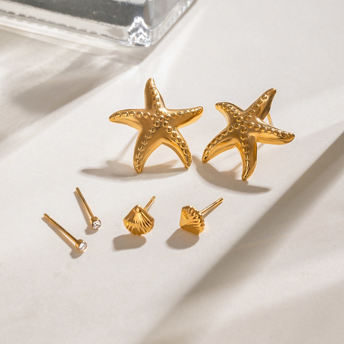 Glen Bondi stacking earrings set