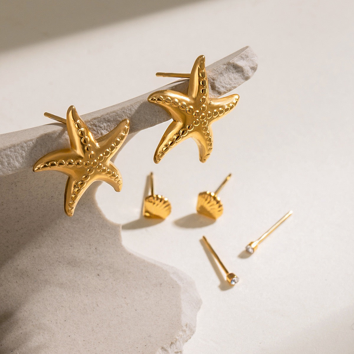 Glen Bondi stacking earrings set
