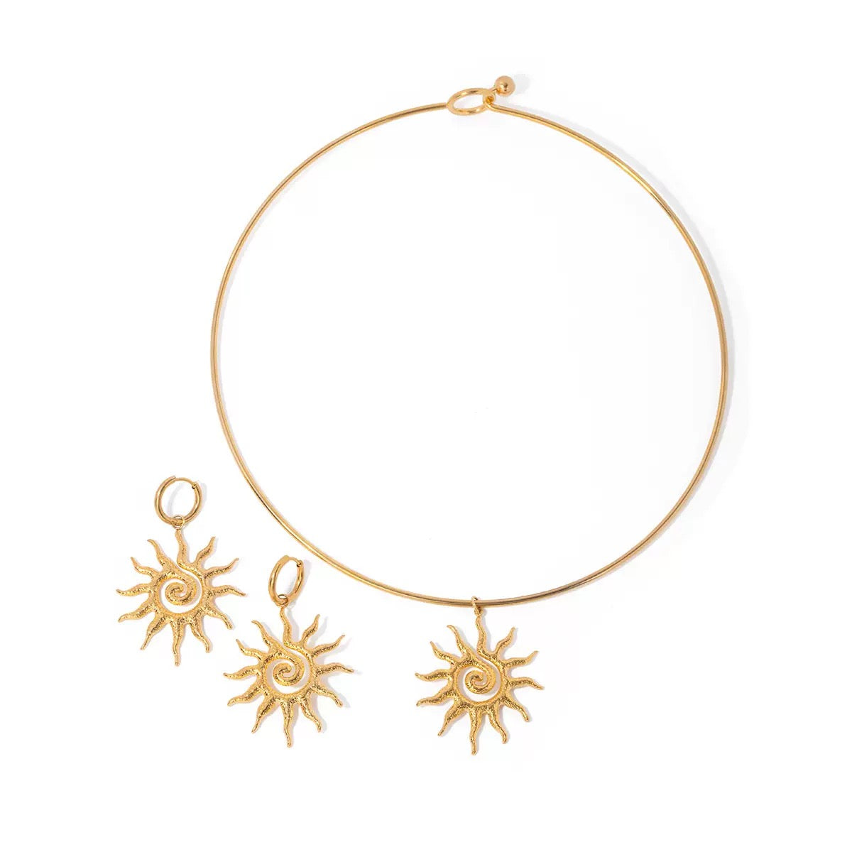 Greenville Bright sun earrings