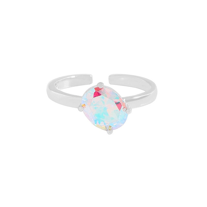 Phoenix stone silver ring