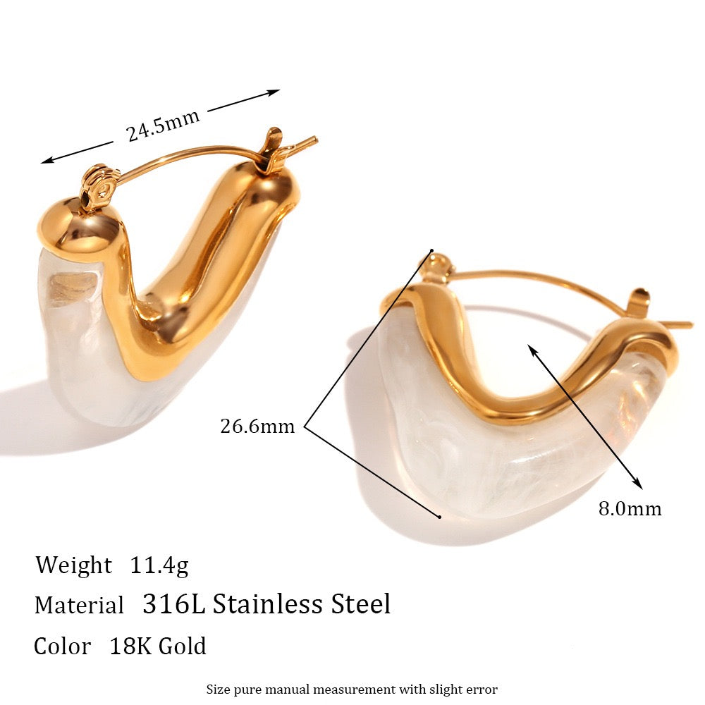 Jolin Dream Resin hoops