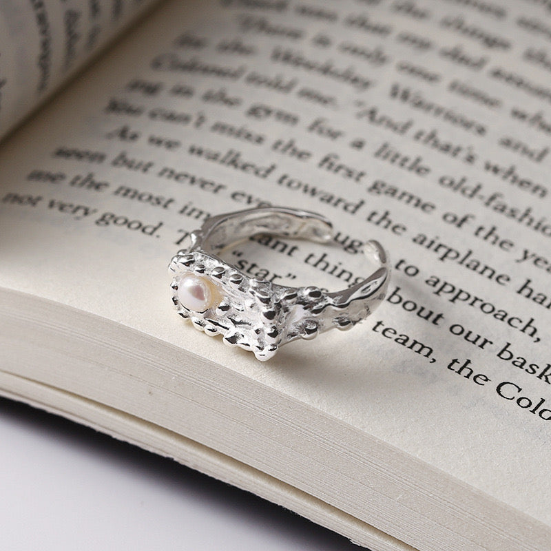 Marina Pearl Silver ring