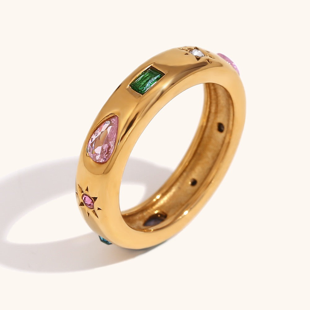 Maple Shinning star rings