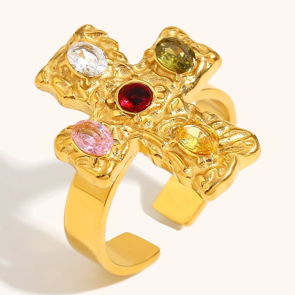 Holy cross rings