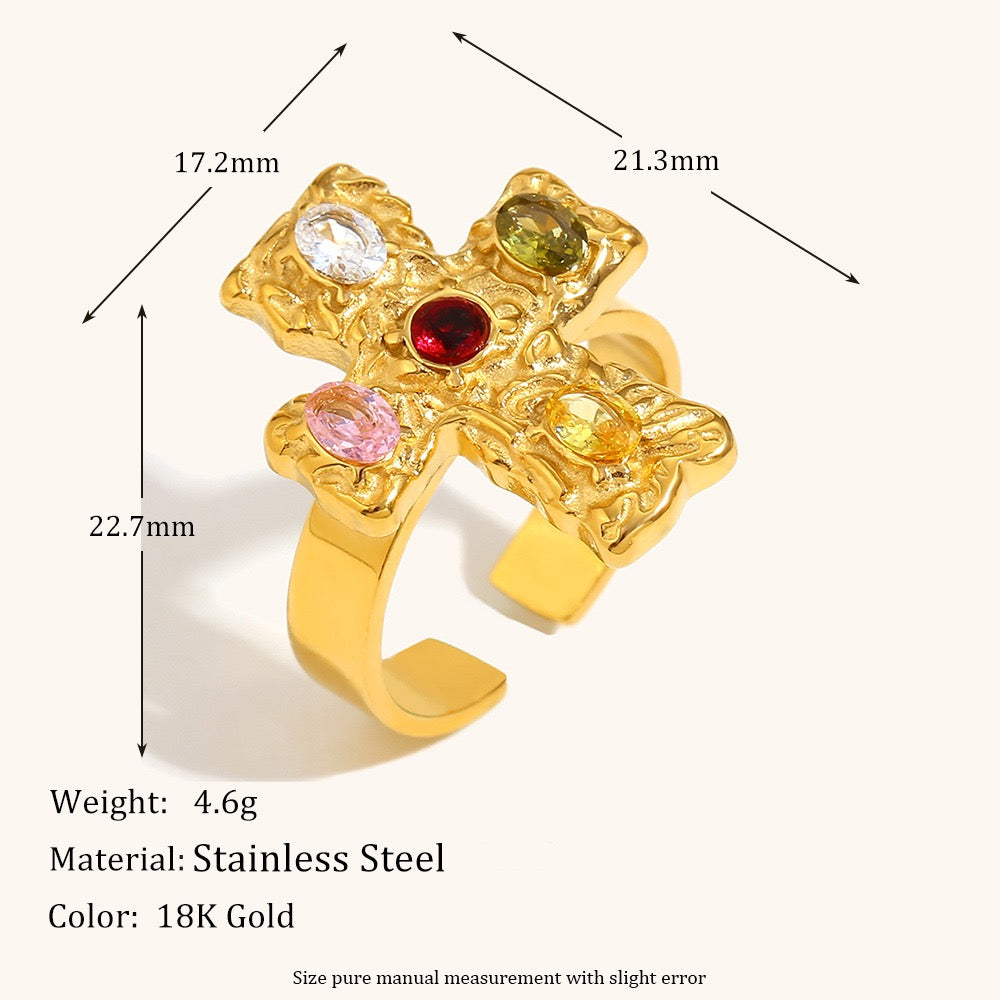 Holy cross rings