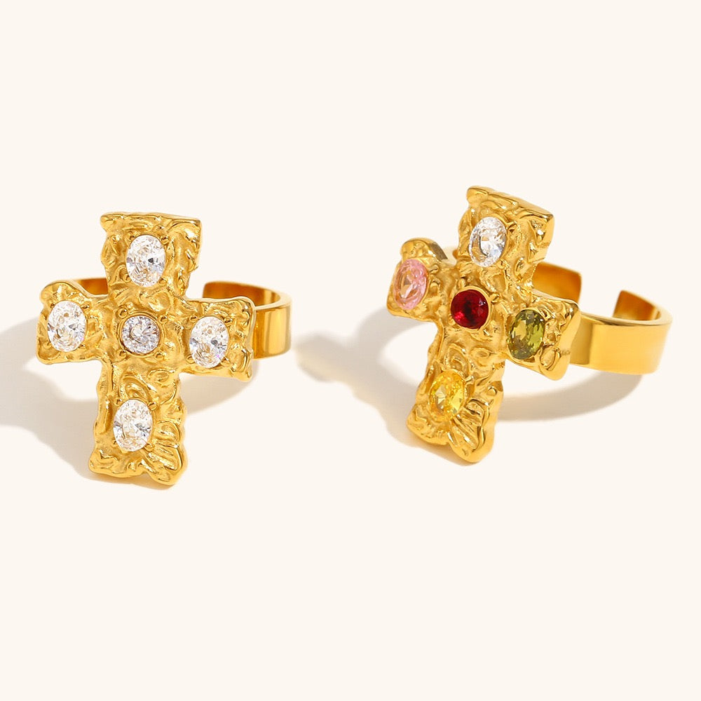 Holy cross rings