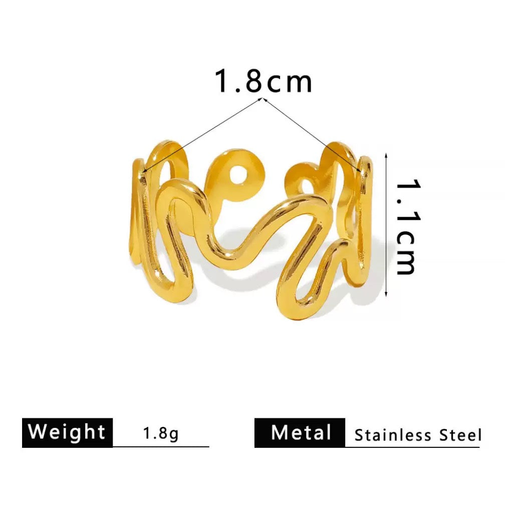 Hearty line ring
