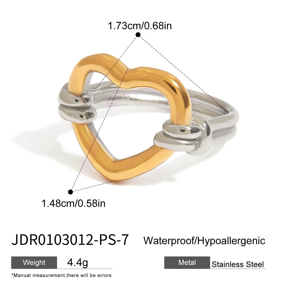 Mix metal rings