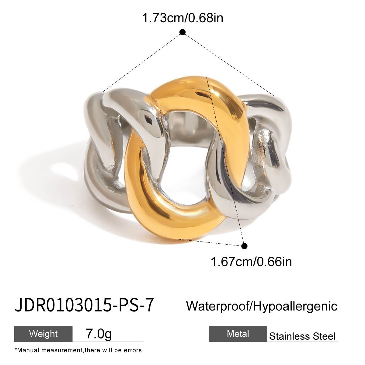 Mix metal rings