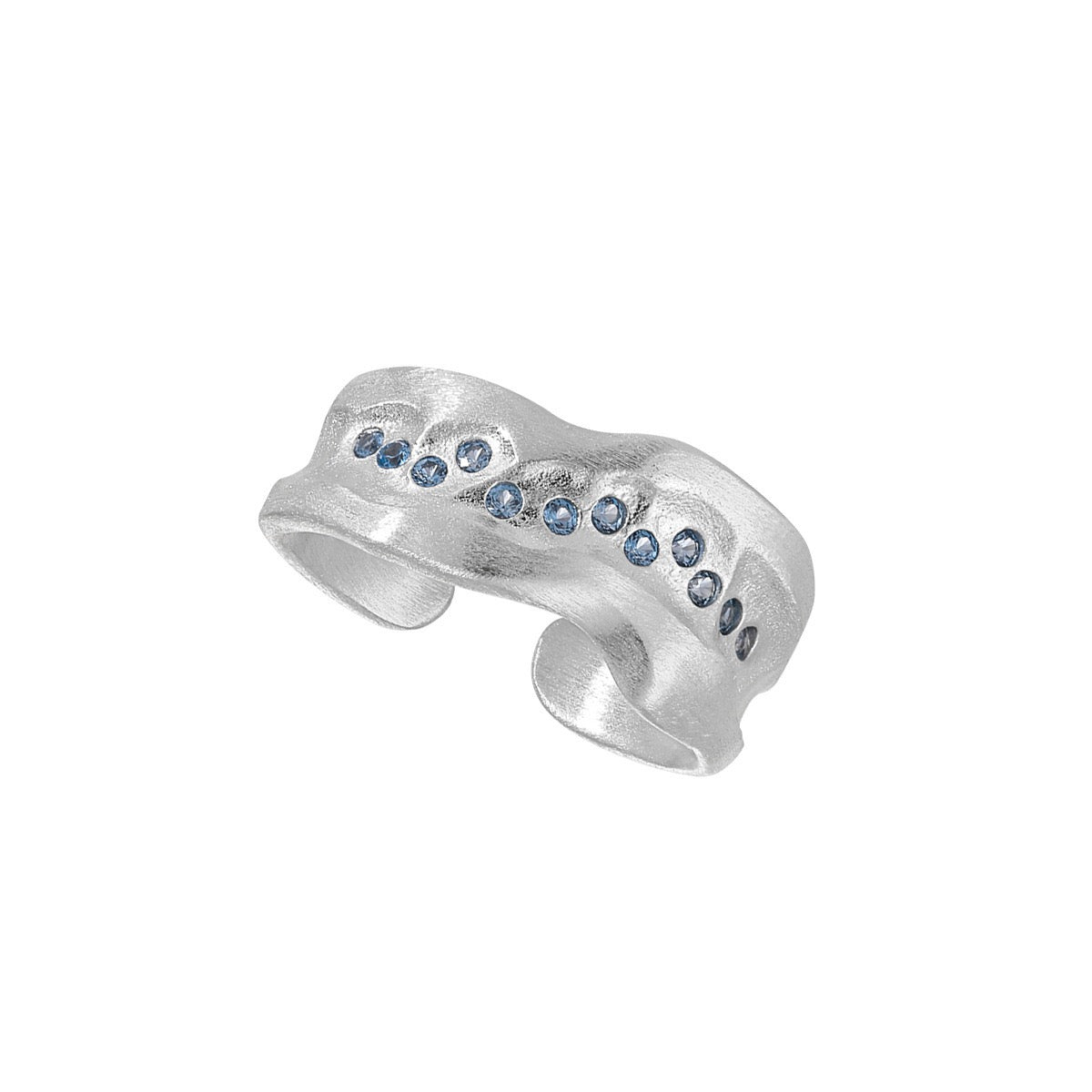 Ribbon band rings