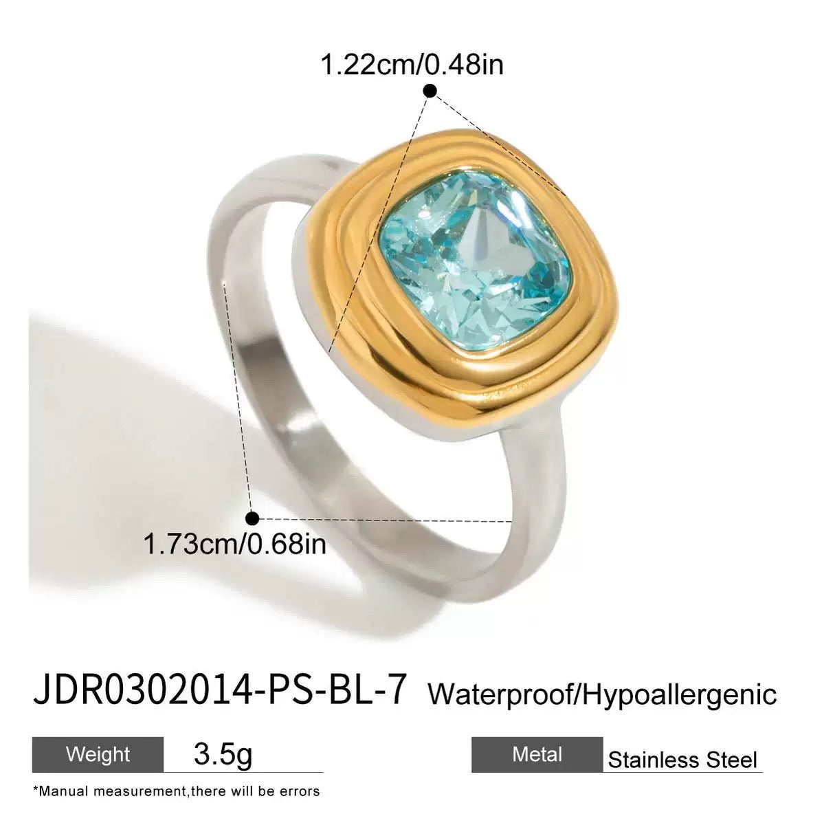 Square sugar rings