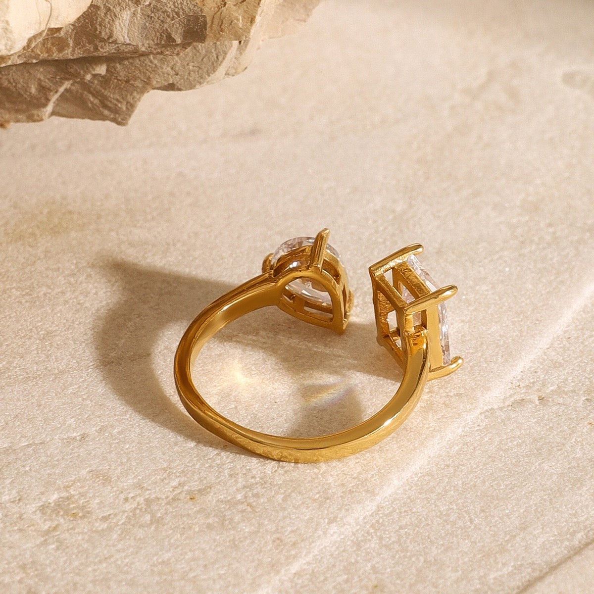 Hailey rock rings