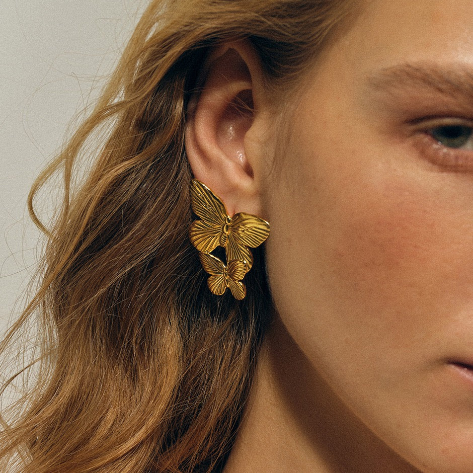 New Zealand Butterfly earrings
