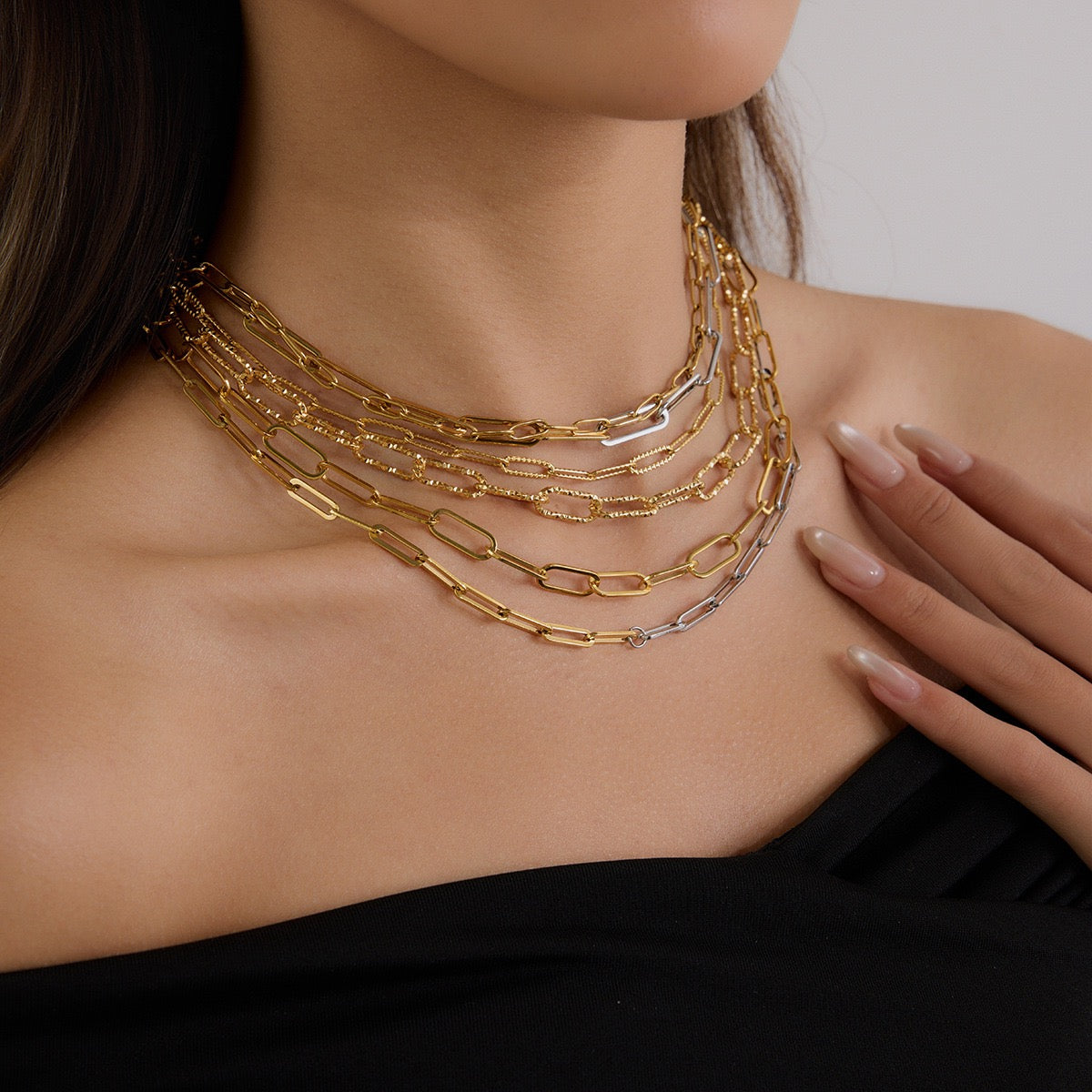 Statement chain necklaces