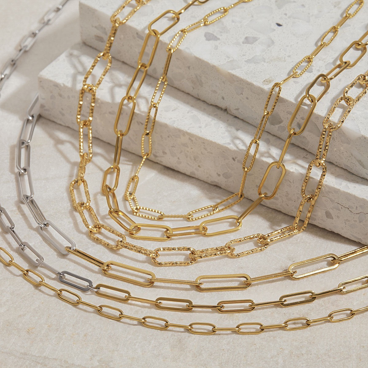Statement chain necklaces