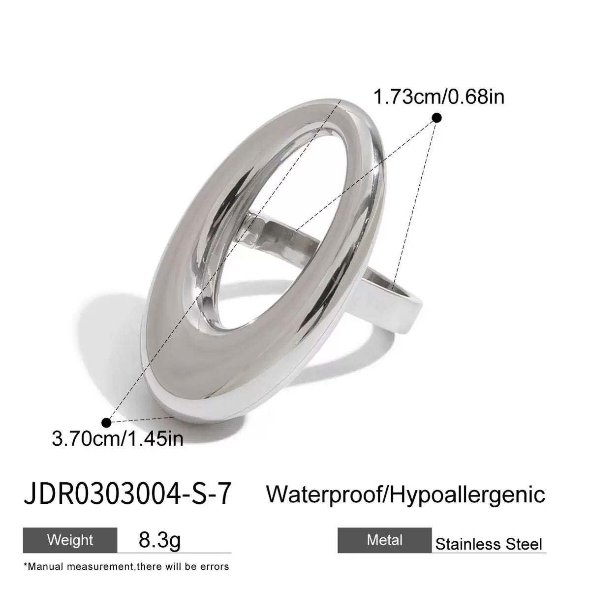 Big oval rings