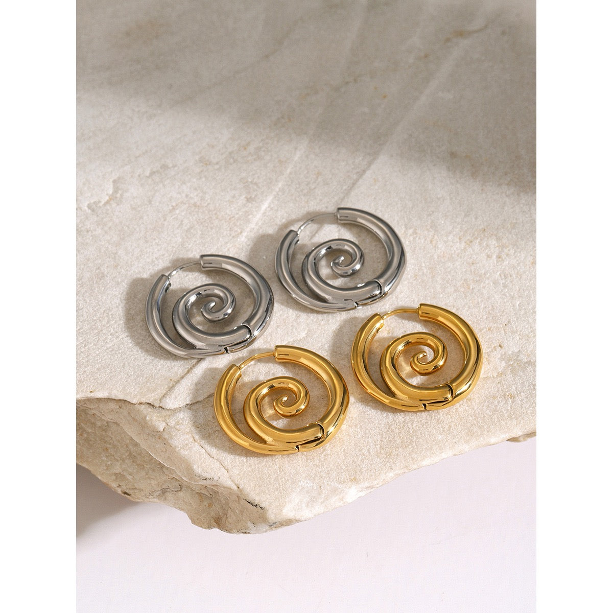 Swirl hoops
