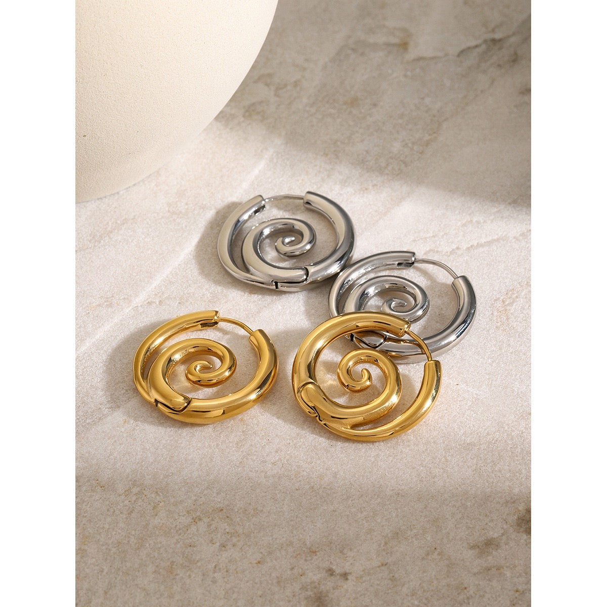 Swirl hoops
