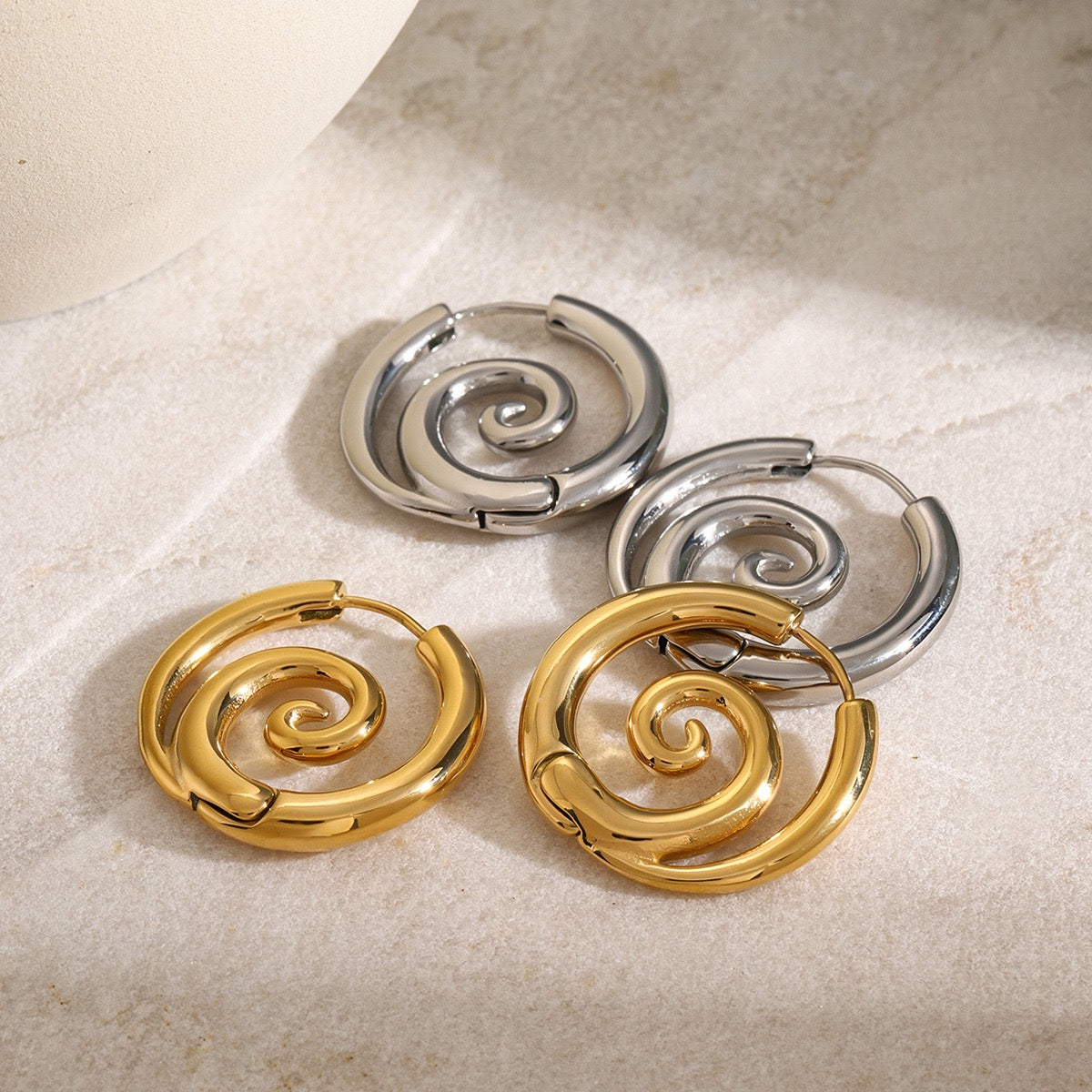 Swirl hoops